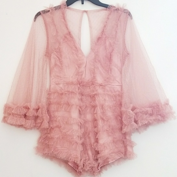 ROMANTIC RUFFLES ROMPER - Picture 2 of 4